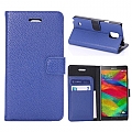 נרתיק לגלקסי נוט 4 iTechCase Wallet Fancy כחול