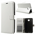 כיסוי ארנק לנקסוס 6 iTechCase Wallet Fancy לבן