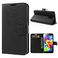 כיסוי ארנק לגלקסי 5 מיני iTechCase Wallet Fancy שחור