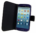 כיסוי ארנק לגלקסי 3 iTechCase Wallet Fancy שחור