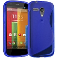 כיסוי למוטו G כחול iTechCase S Line