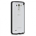 כיסוי ל LG G3 שקוף/שחור PureGear Slim Shell