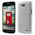 Sling Colors TPU כיסוי ל LG L90 לבן