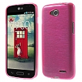 Sling Colors TPU כיסוי ל LG L90 ורוד