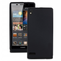 כיסוי לוואווי P6 שחור iTechCase E Line