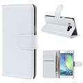 iTechCase Wallet Fancy כיסוי לגלקסי A5 לבן