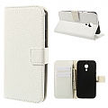 כיסוי ארנק למוטו G2 לבן iTechCase Wallet Fancy