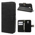 כיסוי ארנק למוטו G2 שחור iTechCase Wallet Fancy