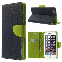 כיסוי לאייפון 6 פלוס Mercury Fancy Diary כחול כיסוי לאייפון 6 פלוס Mercury Fancy Diary כחול