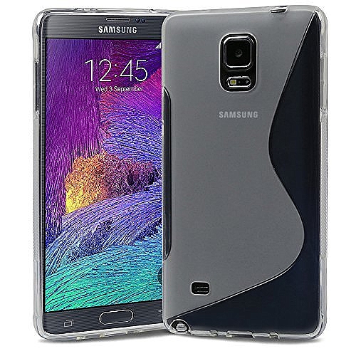 כיסוי לגלקסי נוט 4 iTechCase S Line אפור