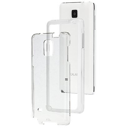 כיסוי לגלקסי נוט 4 שקוף Case Mate Naked Tough