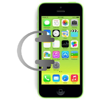החלפת אוזניית שמע Apple iPhone 5C