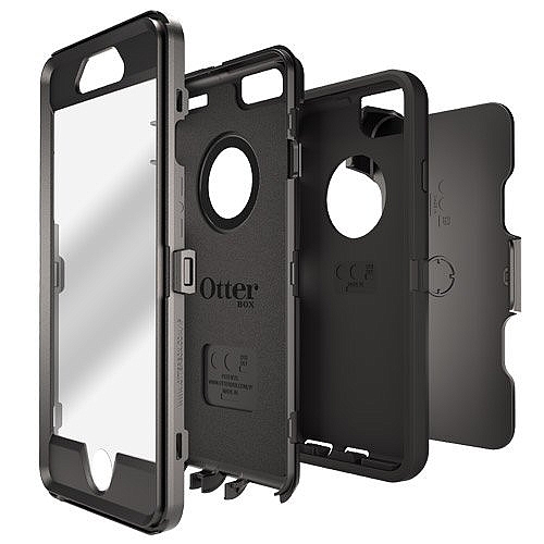 כיסוי לאייפון 6 פלוס OtterBox Defender שחור