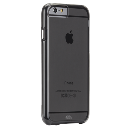 כיסוי לאייפון 6 שקוף/שחור Case Mate Naked Tough
