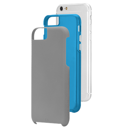 כיסוי לאייפון 6 Case Mate Tough אפור/תכלת
