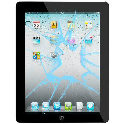 החלפת זכוכית מגע למסך Apple iPad 2