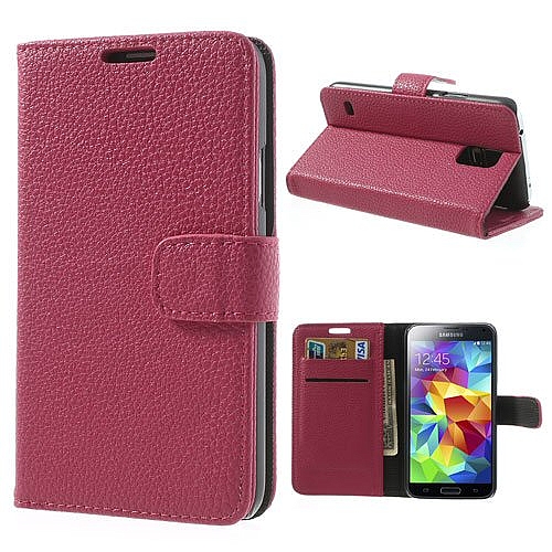 כיסוי ארנק לגלקסי 5 מיני iTechCase Wallet Fancy ורוד