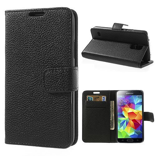 כיסוי ארנק לגלקסי 5 מיני iTechCase Wallet Fancy שחור