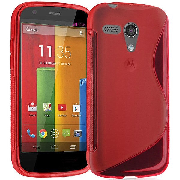 כיסוי למוטו G אדום iTechCase S Line