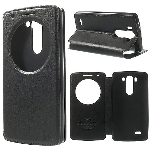 כיסוי חכם ל LG G3 מיני iTechCase Quick Smart Circle שחור