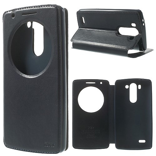 כיסוי חכם ל LG G3 מיני iTechCase Quick Smart Circle כחול כהה