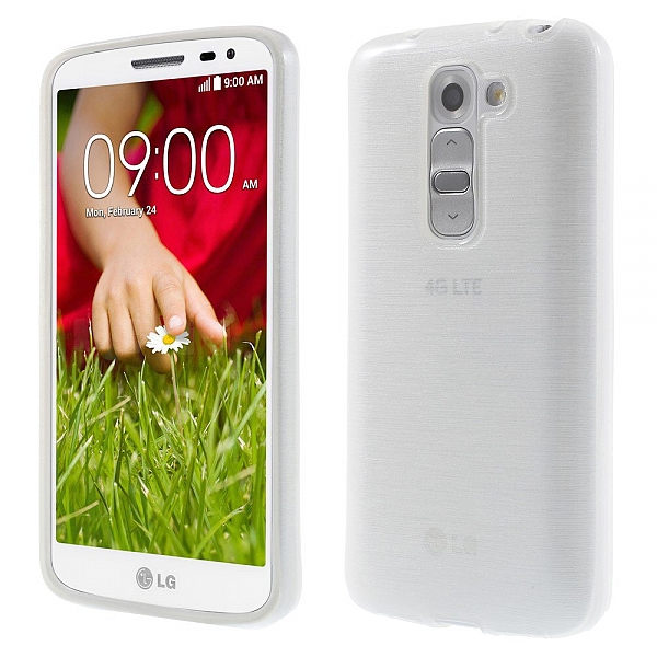 Sling Colors TPU כיסוי ל LG G2 מיני לבן