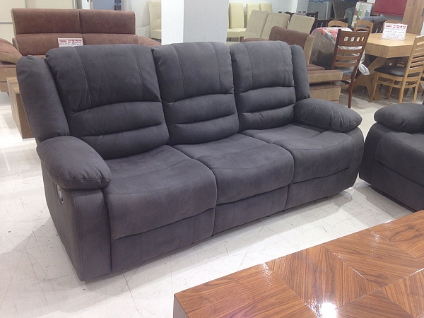 סלון \ מערכת ישיבה 3+2 ריקליינרים דגם מרטין - 1