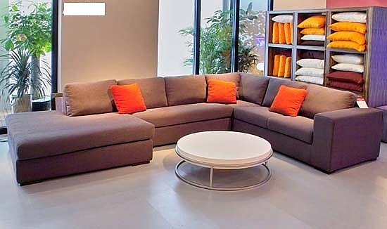 מערכת ישיבה סלון \ פינתי מבד דגם דאלאס - 1