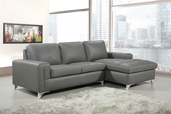 סלון - מערכת ישיבה סלון פינתי דגם SX-6370 מעור אמיתי. - 1