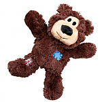 משחק לכלב בובת דב קונג WILD KNOTS  BROWN BEAR KONG