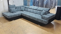 סלון \ מערכת ישיבה פינתית מבד דגם מאי