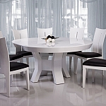 שולחן פינת אוכל + 6 כיסאות מאפוקסי דגם סתיו
