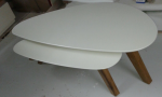 שולחן בתוך שולחן אלון מבוקע בשילוב אפוקסי דגם c170