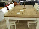שולחן פינת אוכל + 6 כיסאות דגם סיוון