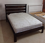 מיטה מעץ מלא דגם נדב