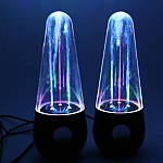 זוג רמקולים איכותיים עם מזרקות מים ותאורת LED | מתנות מקוריות לחג לעובדים ולקוחות זוג רמקולים איכותיים עם מזרקות מים ותאורת LED | מתנות מקוריות לחג לעובדים ולקוחות
