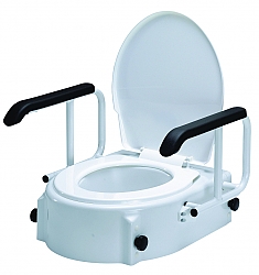 הגבהה לאסלה עם ידיות ומכסה