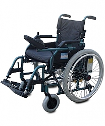 כסא גלגלים מתקפל עם סוללת ליתיום
