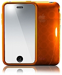 נרתיק לאייפון iSkin soloFX לאייפון 3G/S כתום