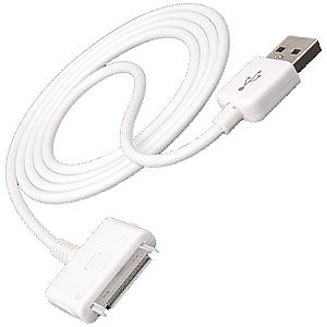 כבל USB סינכרון וטעינה לאייפון/אייפוד - 1