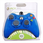 שלט חוטי ל- Xbox 360 כחול