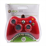 שלט חוטי ל- Xbox 360 אדום