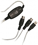 כבל מתאם USB ל MIDI