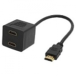 מפצל HDMI - מכשיר אחד ל 2 מסכים