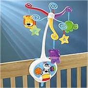 V4436 מובייל חיות עם מרכז פעילות 2 ב-1 Fisher Price