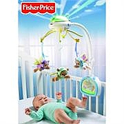 Fisher Price C0108 מובייל עם שלט חלומות פרפרים