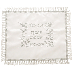 כיסוי חלה "עיטור פרחים"