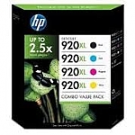 סט מלא ראשי דיו מקוריים HP920XL