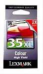 ראש דיו מקורי LEXMARK 35XL