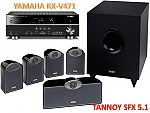 סט קולנוע ביתי TANNOY &amp; YAMAHA